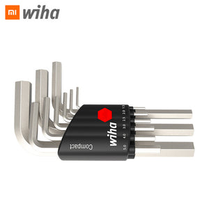 Xiaomi wiha Hex Wrench 9 Piece Set Crocodile Screwdriver Kit Precision Magnetic Bits DIY Screw Repair Tool