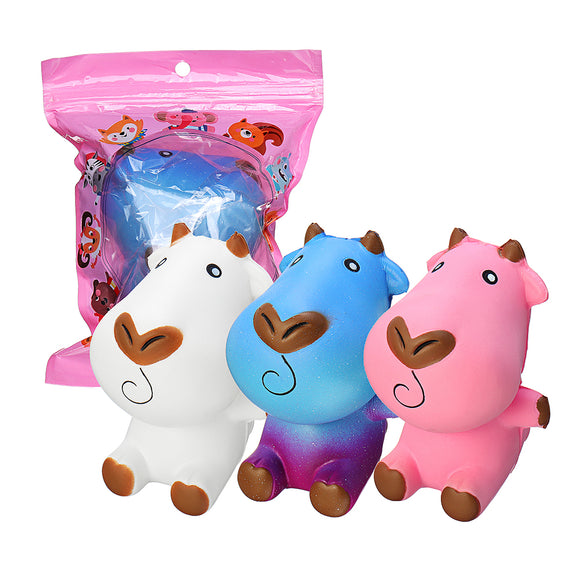 Milk Cow Squishy 11*7.8CM Soft Slow Rising With Packaging Collection Gift Toy