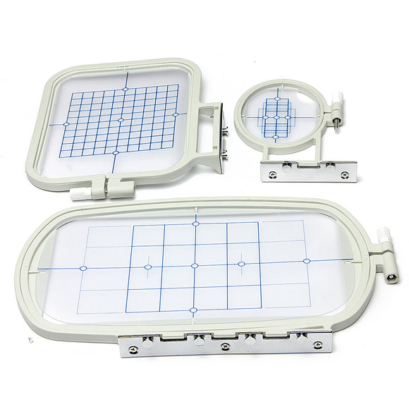 Embroidered Box Hoop Frame Set For SE270D SE-350 SE-400 500D 900D Sewing Machine