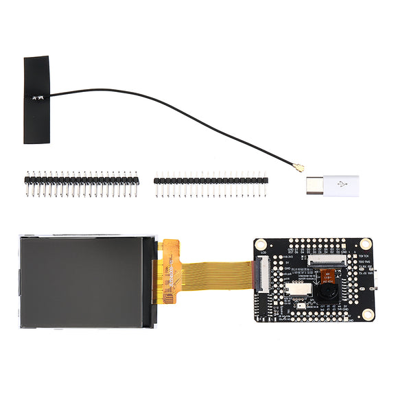 Sipeed M1 W Dock Development Board with WIFI + 2.4 inch 320*240 LCD Screen + OV2640 Camera Kit