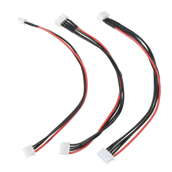 3Pcs Silicone Wire 2S/3S/4S Balance Extension 20CM Adapter Cable