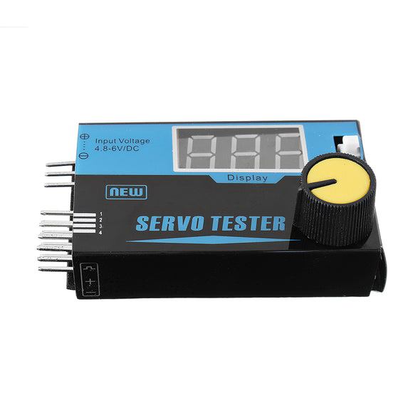 G.T.Power 4CH 4.8V-6V LED Servo Tester for RC Servos