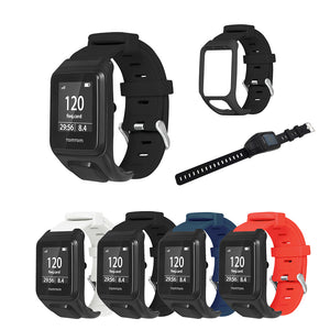 Bakeey Silicone Watch Strap Smart Watch Band for TOMTOM Runner 3/Adventurer Smart Watch