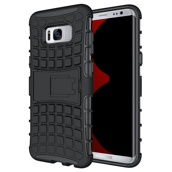 Bakeey 2 in 1 Armor Kickstand TPU PC Case for Samsung Galaxy S8 Plus