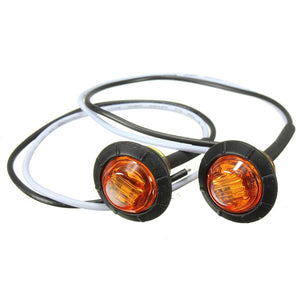 12V-24V LED Side Marker Light Indicator Lamp Car Bus Truck Trailer Caravan Lorry