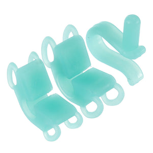 2pcs Dental Bite Blocks Soft Silicone Cheek Retractor Autoclave Orthodontic Oral Care Dental Tools