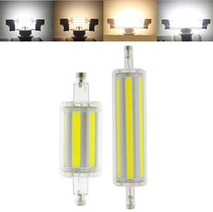 R7S 4W 8W COB 78mm 118mm Warm White Pure White Corn Light Bulb AC170-265V