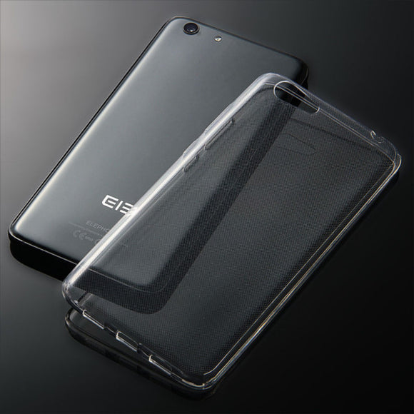 Original Ultra Thin Clear Transparent Soft TPU Back Case For Elephone S7