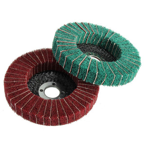 100mm 120/240 Grit Nylon Fiber Wheel Abrasive Polishing Buffing Disc Polishing Wheel