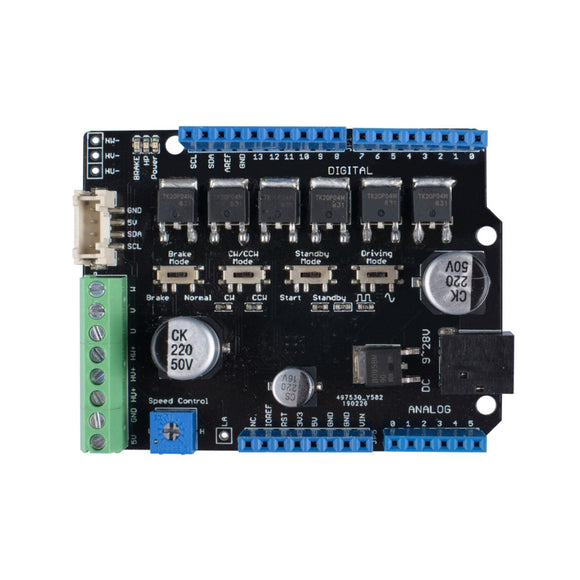 Brushless Motor Shield TB6605FTG Motor Driver Onboard Grove I2C Interface DC9V-24V