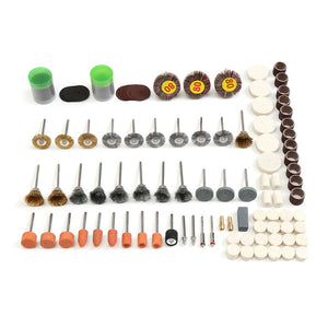 143pcs Mini Drill Multi Rotary Tool Accessories Set Grinding Polishing Kit