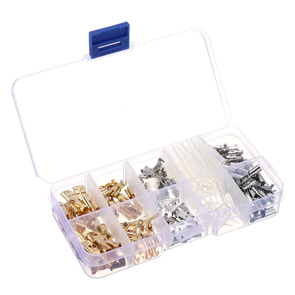 150pcs Male and Female Docking Combination Set Auto Parts Cold-pressed Terminal Wiring Terminal with Box