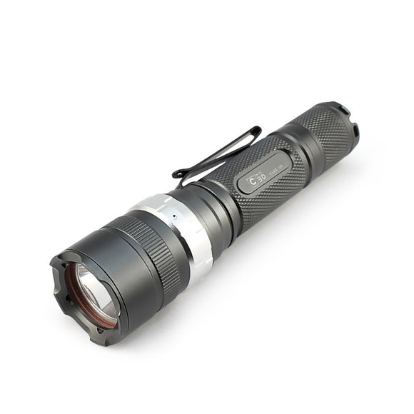 ON THE ROAD 520 Lumens Flashlight Waterproof Magnetic Control 4 Modes Adjustable 18650 Battery Torch Light Camping Hunting Portable Work Lamp