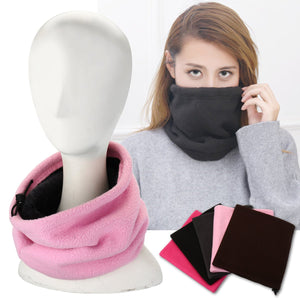 BIKIGHT Warm Fleece Snood Neck Outdoor Cycling Ski Warmer Beanie Hat Scarf Bike Bicycle