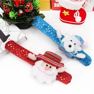 Christmas Decoration Pendant Ring With Sparkling Sequins Ornaments For Kids Children Gift Toys