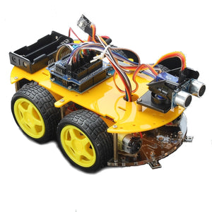 Multifunction Bluetooth Controlled Robot Smart Car Kits For Arduino