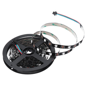 RGB 5050 5V WS2812 Programmable USB LED Strip Light 6M 60 Bits / 30 Bits Per Meter For RC Drone FPV Racing Multi Rotors