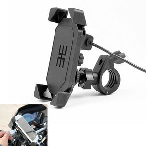 Motorcycle Universal GPS Navigation Chargeable Mobile Phone Holder Bracket