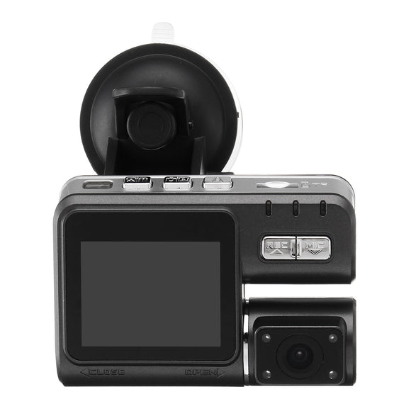 Dual Lens Car DVR 2 Inch LCD Camera I1000 1080P Dash Cam Night Vision Video Recorder