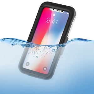 Bakeey Protective Case For iPhone X IP68 Certified Underwater 6m Waterproof Snowproof Dirtproof