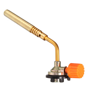 Butane Gas Blow Torch Flamethrower Burner Camping Welding BBQ Tool Brass