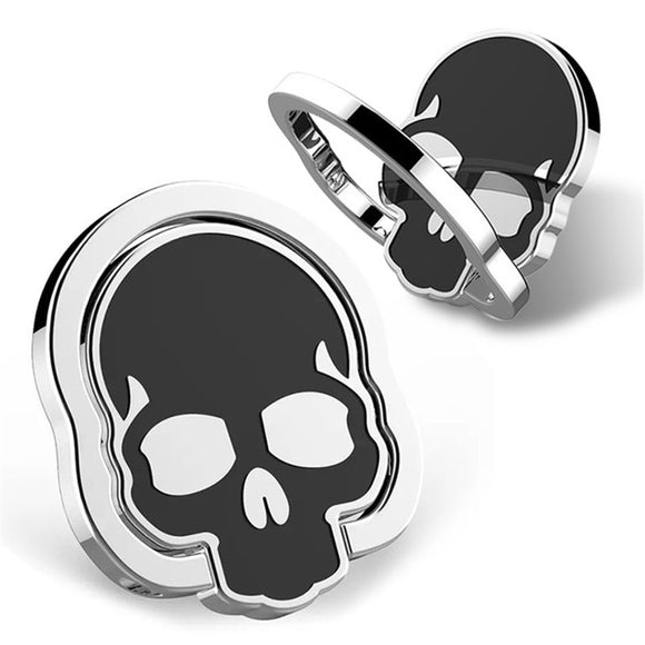 Universal Skull Ring Stand 360 Degree Rotation Desktop Phone Holder for Samsung S8 iPhone X Xiaomi