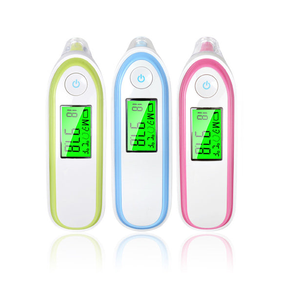 LCD Digital Infrared Baby Thermometer Non-contact Ear & Forehead Laser Body Temperature Baby Adult