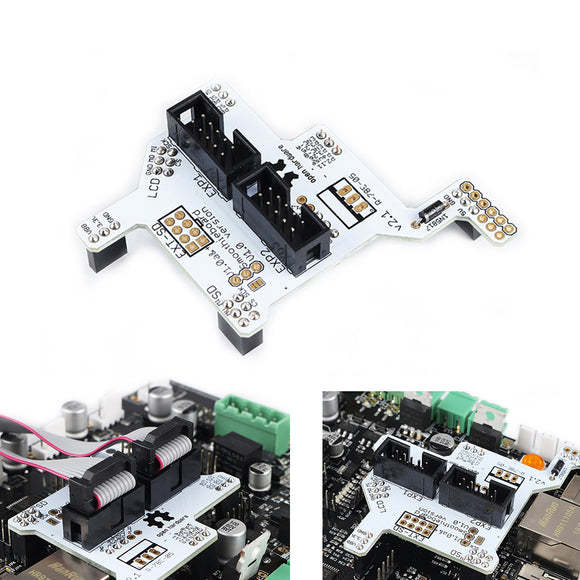 Smoothieboard 5X V1.1 Full Graphic LCD Adapter Plug And Play Module Board for 3D Printer