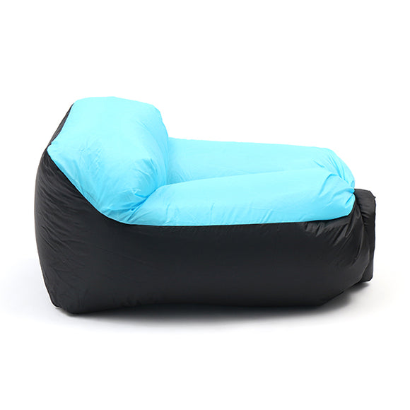 IPRee Portable Mini Pillow Lazy Sofa Air Fast Inflatable Beach Chair Seat Couch Max 400kg Loading