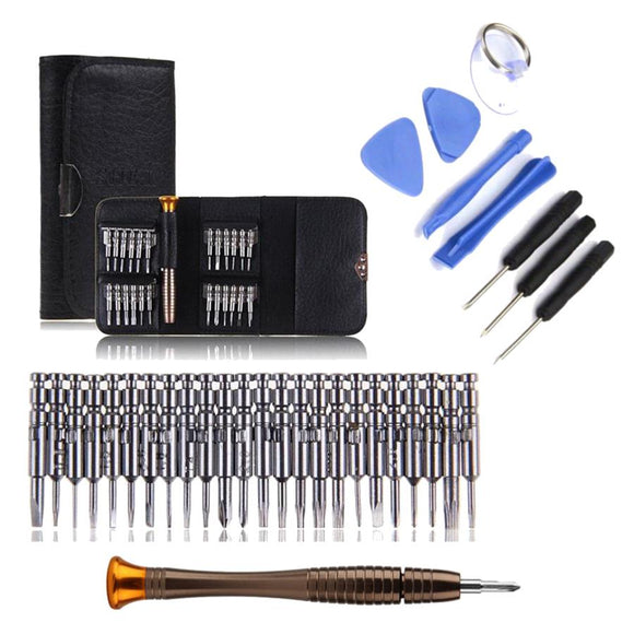 Bakeey 33 in 1 Multi-function Precision Screwdriver Wallet Set Repair Tool for iPhone Xiaomi iPad