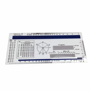 New PVC ECG Ruler Medical Ruler ECG Medical Caliper Electrocardiogram Divider