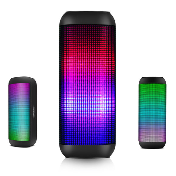 SAST T9 Colorful Fantasy LED Portable Bass Wireless bluetooth Speaker With TF Card AUX Line-in USB Disk