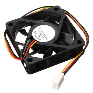 12V Internal Desktop Computer CPU Case Cooling Cooler Master Silent Fan 6cm