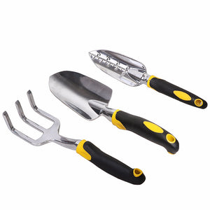 Honana HG-GT6 Gardening Three Piece Garden tools Set Aluminum Alloy Tools Two color Handle