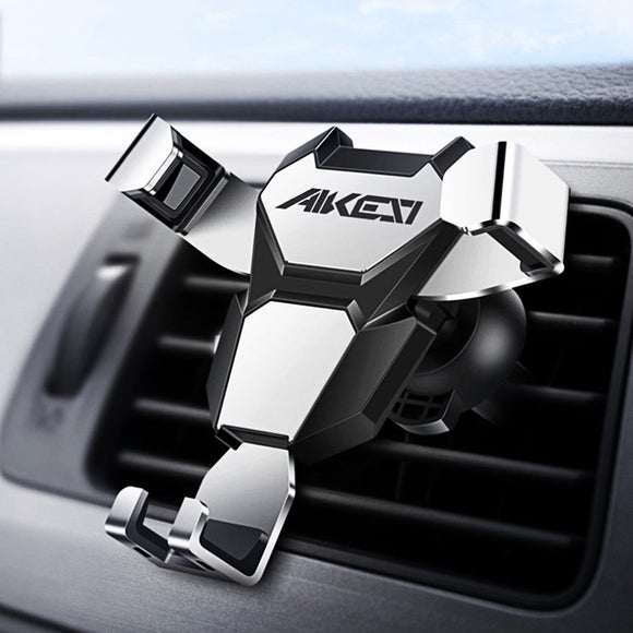 Gravity Linkage Car Air Vent Phone Holder 360 Rotation Bracket Stand Universal for iPhone XS Samsung S10