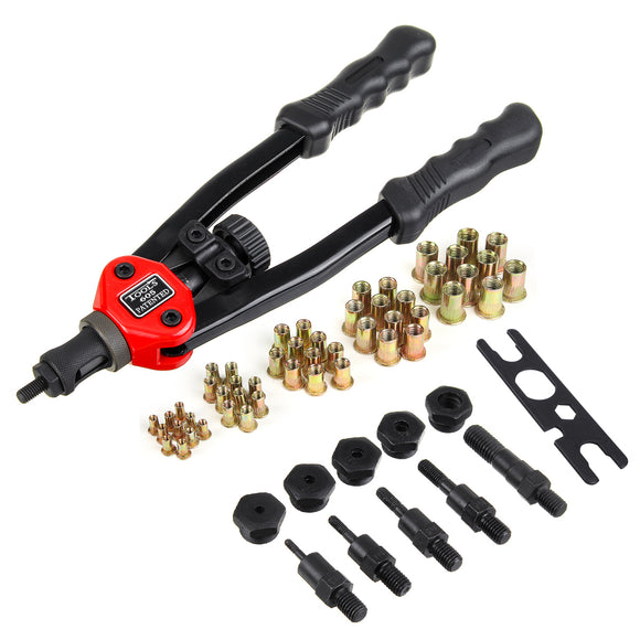 Premium Easy Automatic Rivet Tool Set Dual-hand Manual Rivet Nut Tool Set