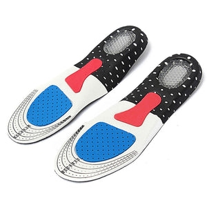 1 Pair Free Size Unisex Gel Orthotic Sport Shoe Insole Pad Arch Support  Insoles Insert Cushion