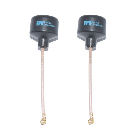 2PCS UFO 5.8GHz 2.5DBi Omni FPV Antenna RHCP UFL Connector For FPV Racing Drone