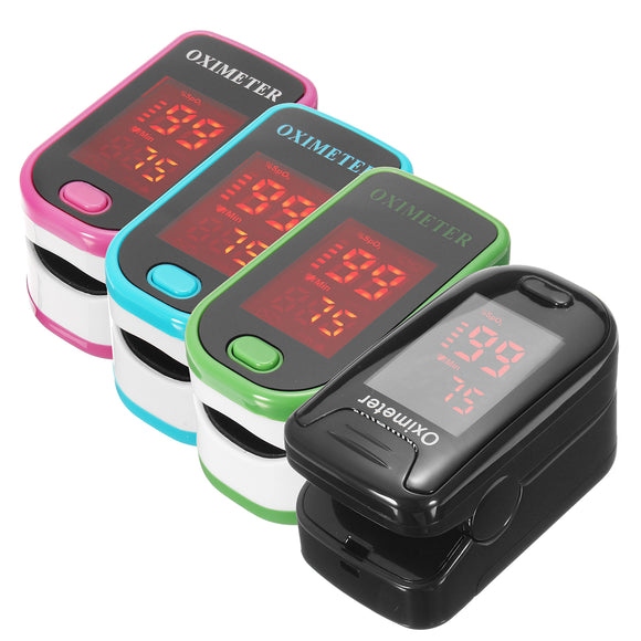 LED Display Healthcare Fingertip Pulse Oximeter Medical Blood Spo2 PR Monitor