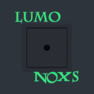 LUMO NOXS Creative Luminous Switch Sticker Removable Glow In The Dark Wall Decal Home Decor