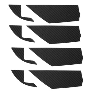 18Pcs 3D Carbon Fiber Car Interior Decor Kits Trim Sticker For Toyota Camry 2018-2020