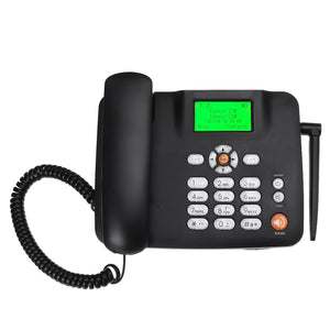 Dual SIM Card Desktop Telephone Portable Wireless Terminal GSM Desk Mobile Phone Feature Phone