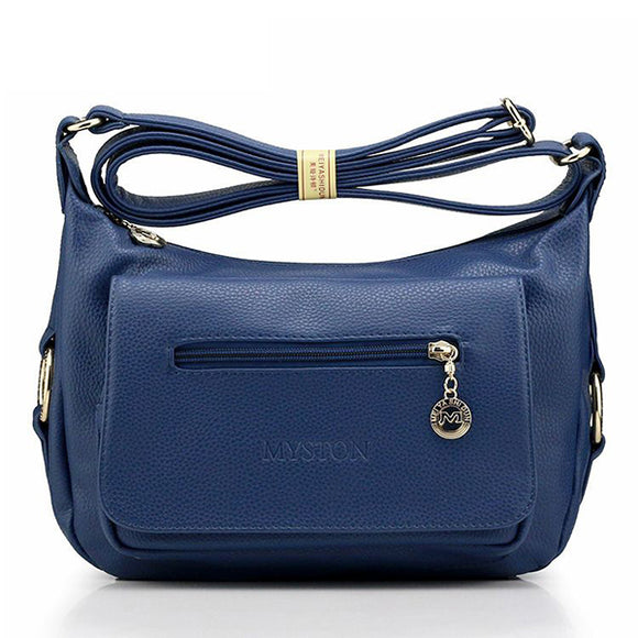 Women Genuine Leather Classic Casual Shoulder Bags Crossbody Bags