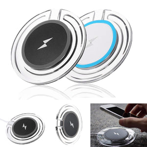 Qi Wireless Fast Charger Charging Pad Plate For Samsung Galaxy S6 S7 edge+ Note 5