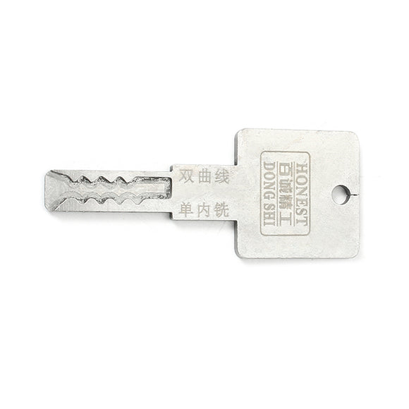 Single/Double Groove Curve Unlocking Key Lock Opener Lock Pick Tools