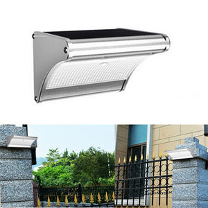 ARILUX PL-SL 14 Solar 24 LED Aluminum Light Control PIR Motion Sensor Wall Lamp Waterproof Outdooor