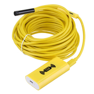 10m 8LED 1200P WiFi Endoscope Borescope Inspection Camera Snake Tube for iPhone