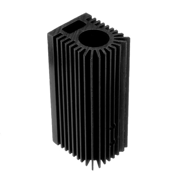 58x22x27mm 12mm Aluminum Heat Sink Groove Fixed Radiator Seat Holder for 12mm Laser Diode Module