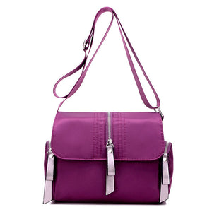 Women Nylon Waterproof Outdoor Travel Crossbody Bag