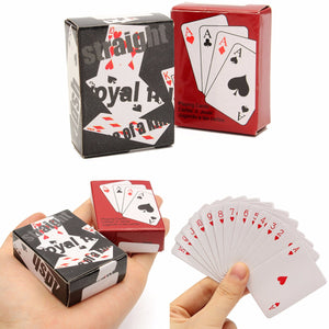 Small Mini Miniature Travel Pocket Playing Poker Cards